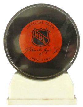 Prince Of Wales Conference Nhl Vtg General Tire Slug Zeigler Trench Puck 163957