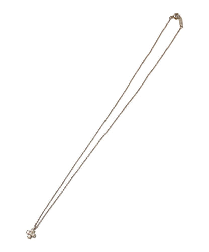 Tiffany & Co. Cruciform Moor Cross 5-Point Diamond Pt950 Necklace