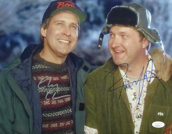 Chevy Chase Randy Quaid Autographed 11X14 Photo