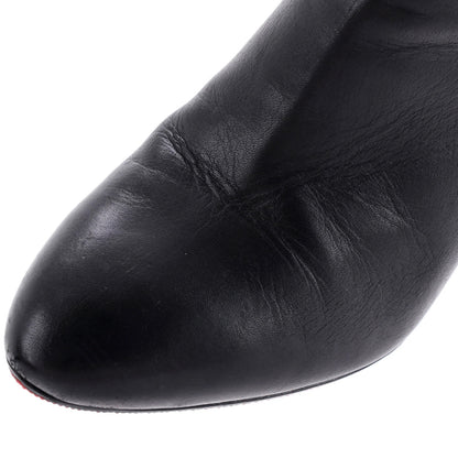 Christian Louboutin Women'S Hongroise Heeled Boots Studded Leather 85