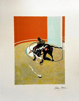 Francis Bacon Lithograph Coa Signed Op Published