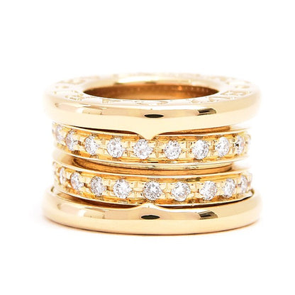 Bvlgari B-Zero1 Diamond Pendant In 750Yg Yellow Gold