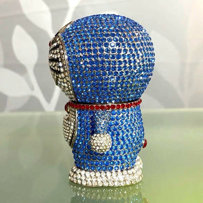 Rare Doraemon Crystal Figure Licensed 2006 Fujiko