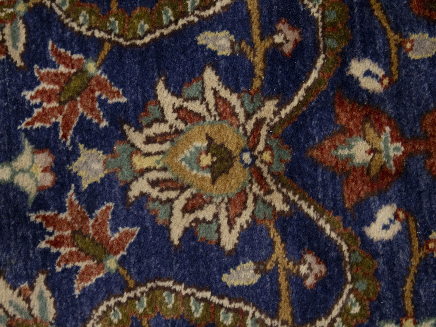 Hand-Knotted Wool Oriental Runner Rug Classic