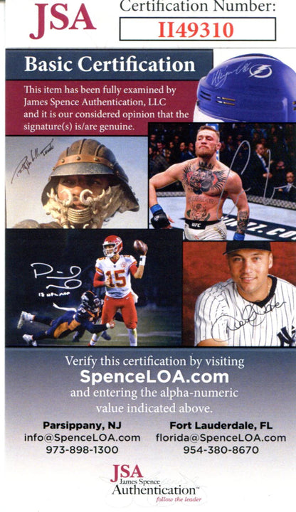 Don Maynard Autographed Postcard (Jsa)