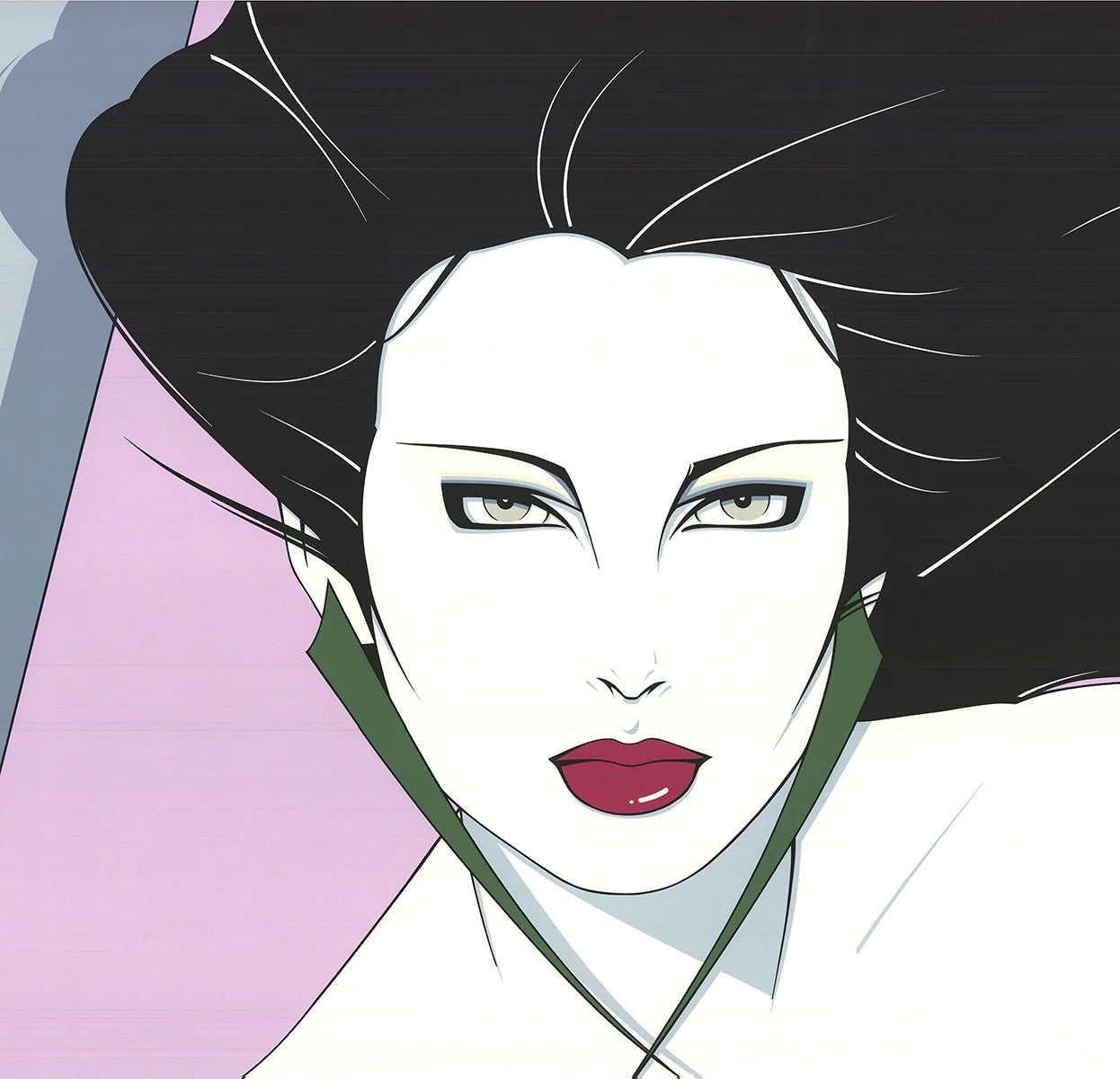 Patrick Nagel Commemorative #15 " Serigraph Contemporary