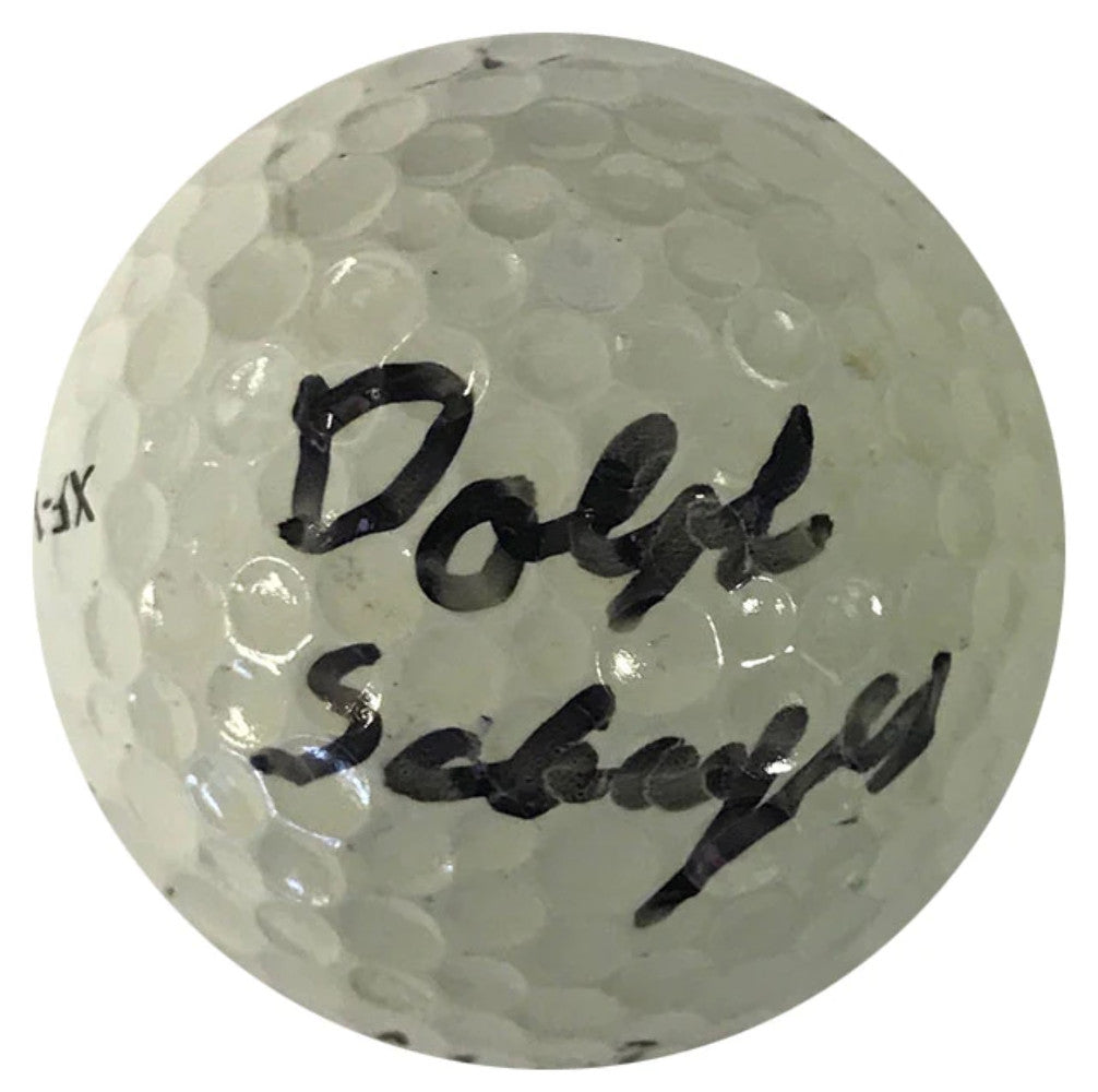Dolph Schayes Autographed Maxfli 3 Golf Ball