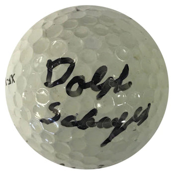 Dolph Schayes Autographed Maxfli 3 Golf Ball