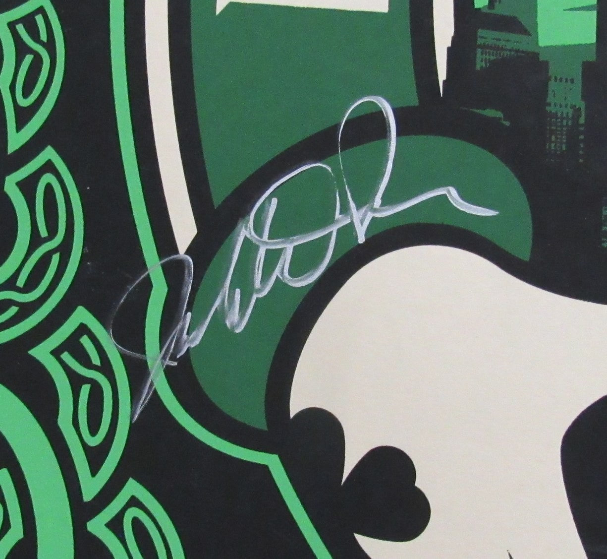 Dropkick Murphys Multi Signed By 6 St Patricks Boston 2011 Show Poster Psa 95852