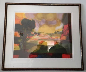 Marcel Mouly (French) Original Lithograph On