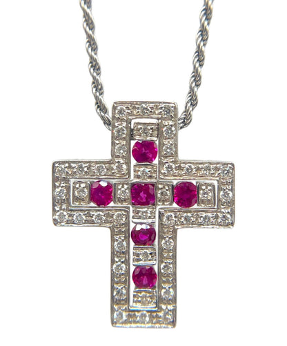 Damiani Belle Epoque Cross Necklace