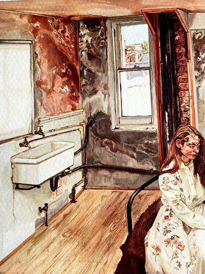 Lucian Freud Lithograph Coa Signed Numbered