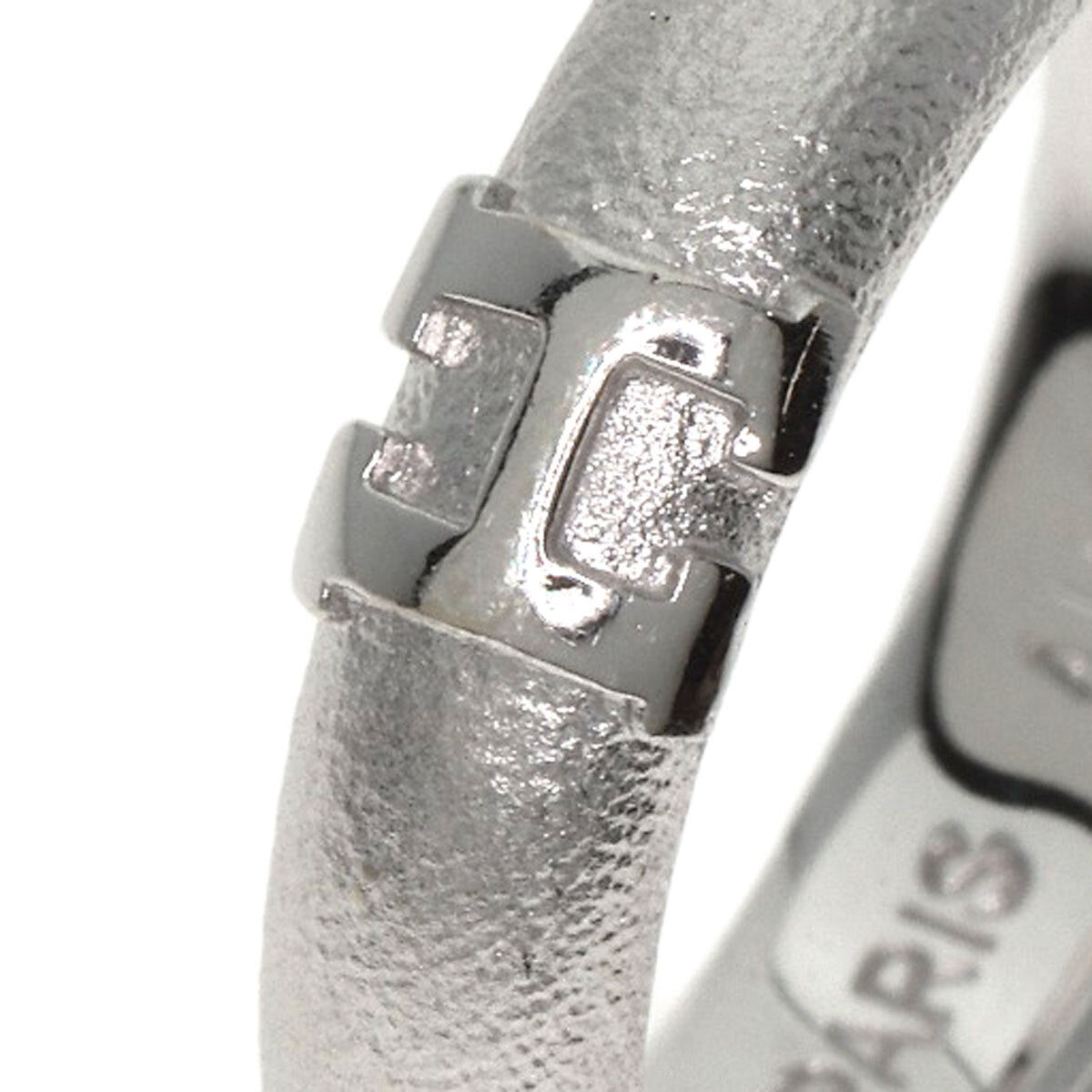 Hermes Fidelite # 47 Ring K18 White Gold Ladies []