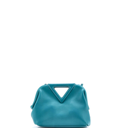 Bottega Veneta Point Shoulder Bag Leather Small