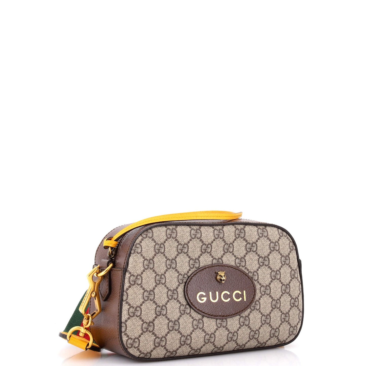 Gucci Neo Vintage Camera Messenger Bag Gg Coated Canvas