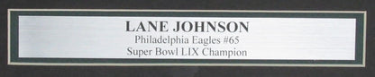 Lane Johnson Signed/Auto 16X20 Photo Philadelphia Eagles Framed Psa/Dna 195527