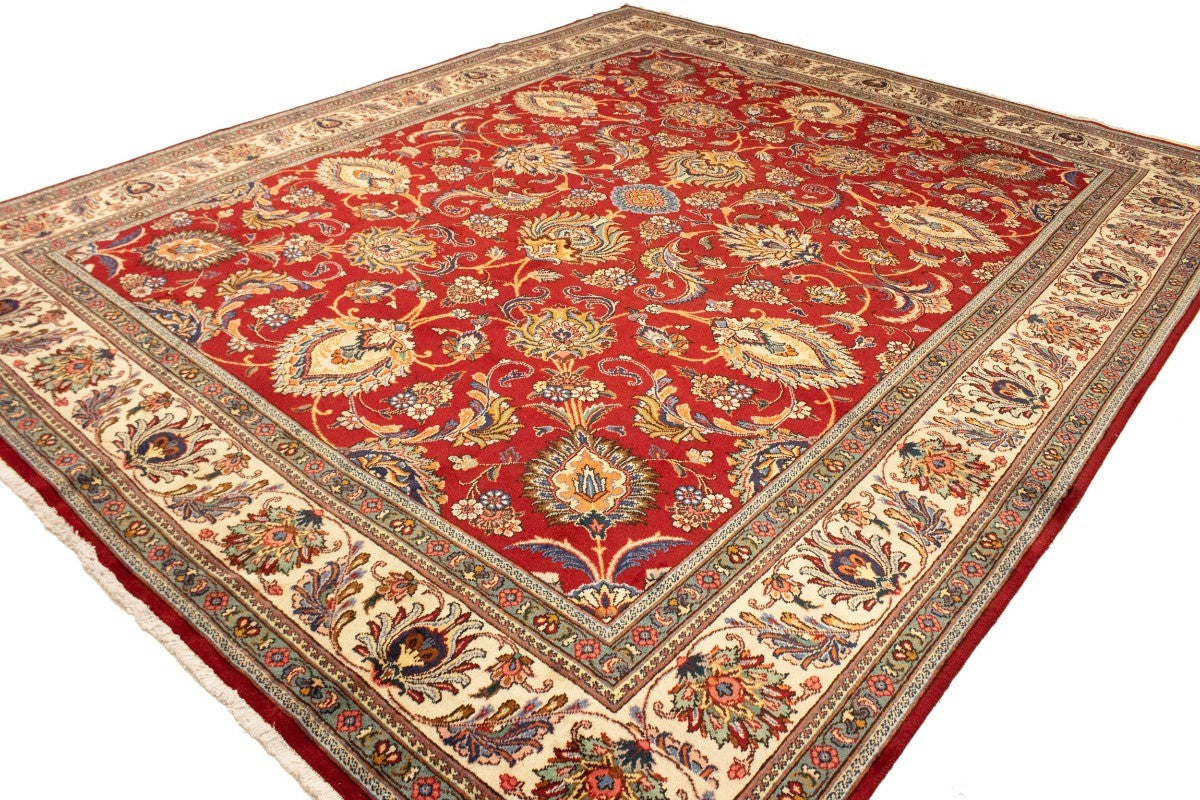 11'6X14'8 Handmade Semi-Antique Oriental Rug Palatial Size Classic Carpet