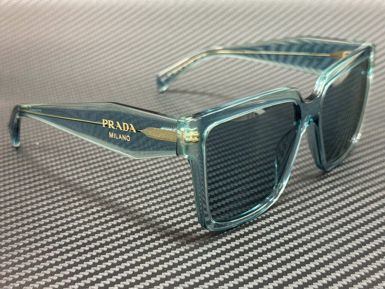 Prada Pr 24Zs 15I02F Sky Blue Women'S 56 Mm