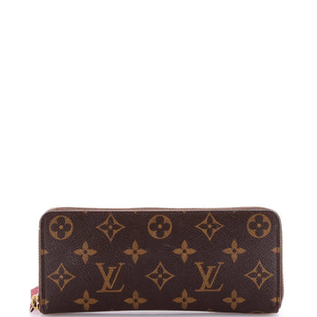 Louis Vuitton Clemence Wallet Monogram Canvas
