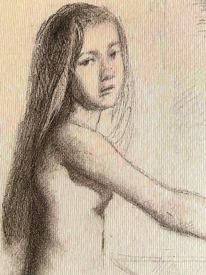 Balthus Lithograph Coa Signed Numbered Stamped (Egon Schiele)