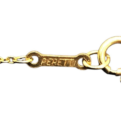Tiffany & Co. Open Heart Necklace Gold 750Yg
