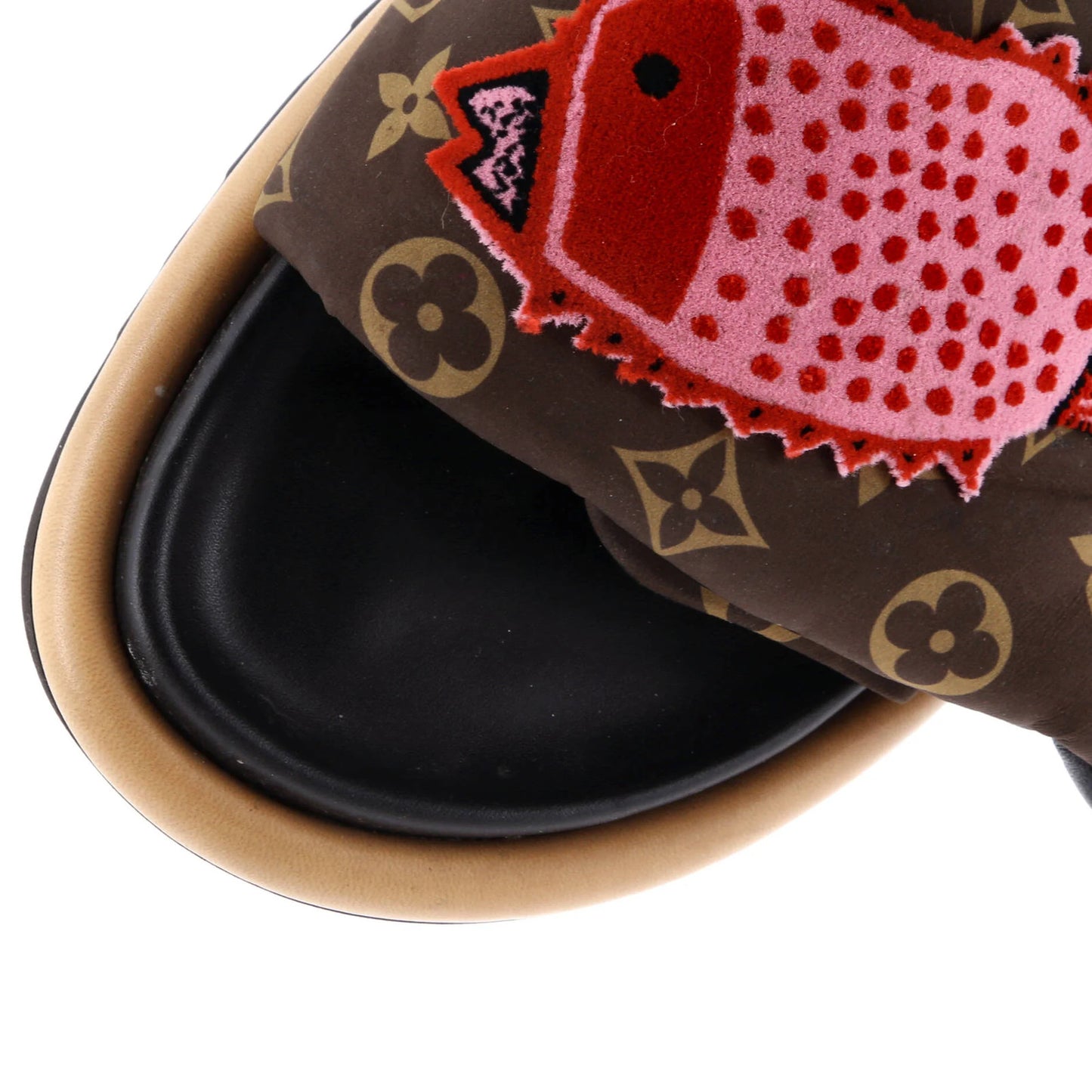 Louis Vuitton Women'S Pool Pillow Comfort Mule Sandals Yayoi Kusama Faces