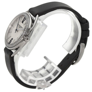 Chaumet Lian Diamond Bezel Watches W23211-01A Stainless Steel/Leather