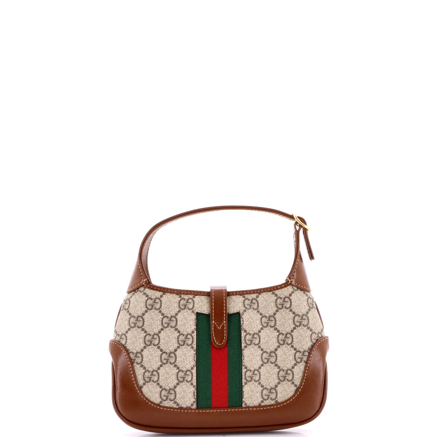 Gucci Jackie 1961 Hobo Gg Coated Canvas Mini