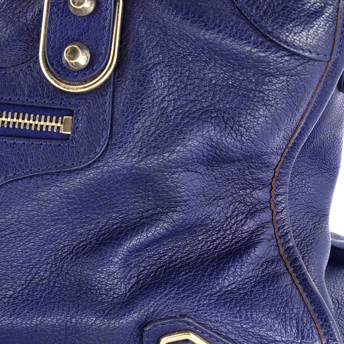 Balenciaga City Classic Metallic Edge Bag Leather Medium