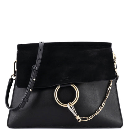 Chloe Faye Shoulder Bag Leather Medium