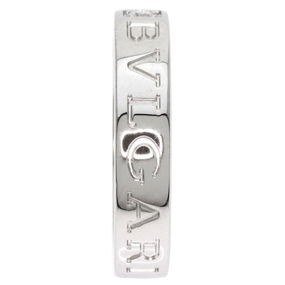 BVLGARI   Ring Double logo 1P Diamond K18 White
