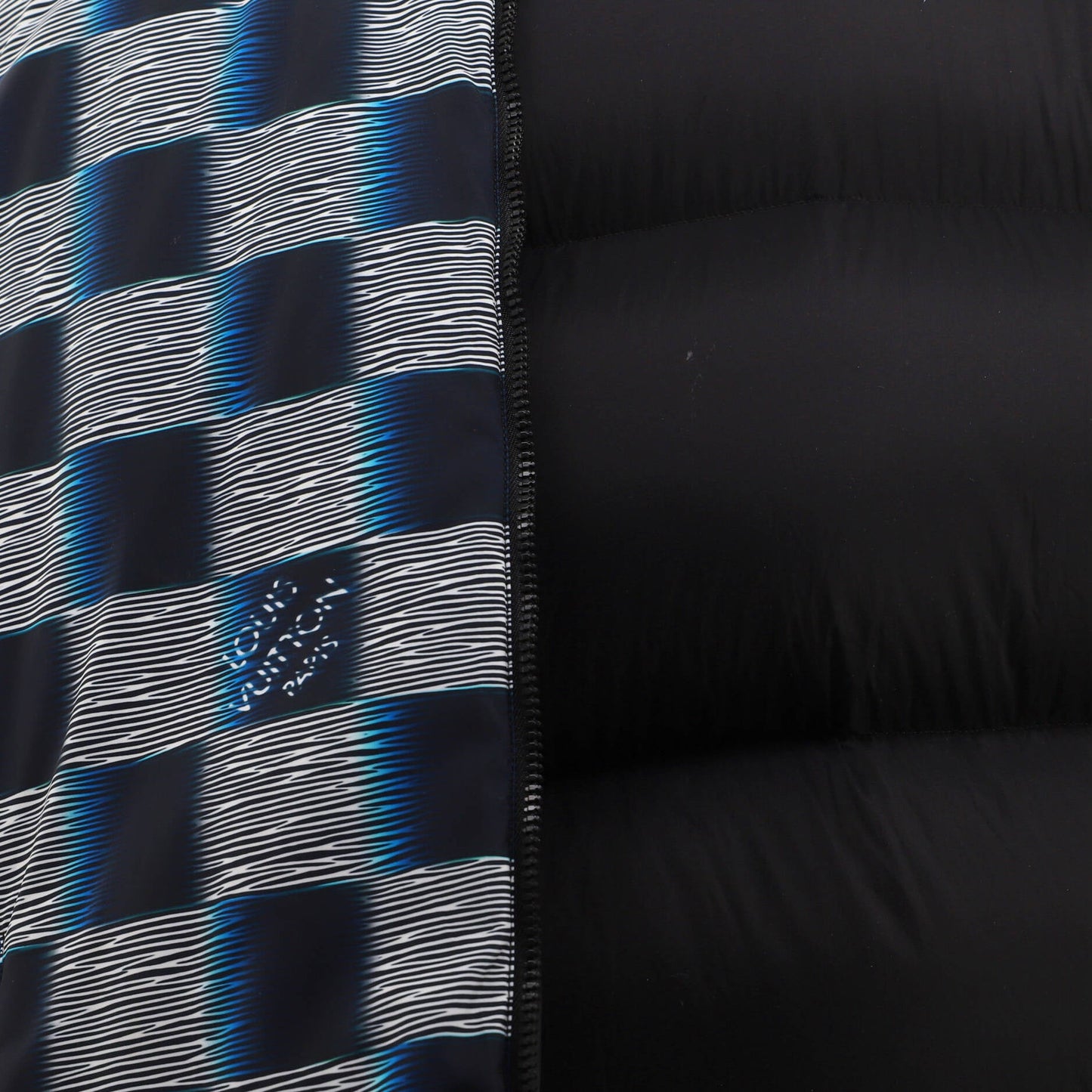 Louis Vuitton Men'S Reversible Puffer Jacket Damier Rush Epi Xl Polyester