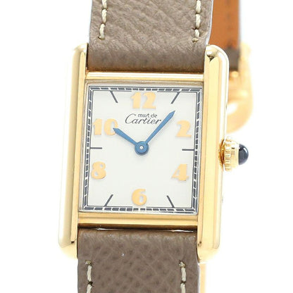 Cartier Must Tank Sm Vermeil W1008354