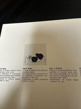 Vintage Danese Fruit Bowl