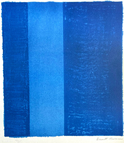 Barnett Newman Lithograph Coa Signed In Pen Numbered In Pencil, 180