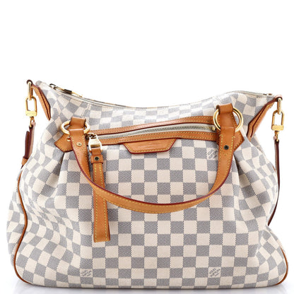 Louis Vuitton Evora Handbag Damier Gm