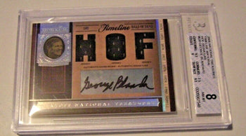 George Blanda 06 National Treasure Game Used