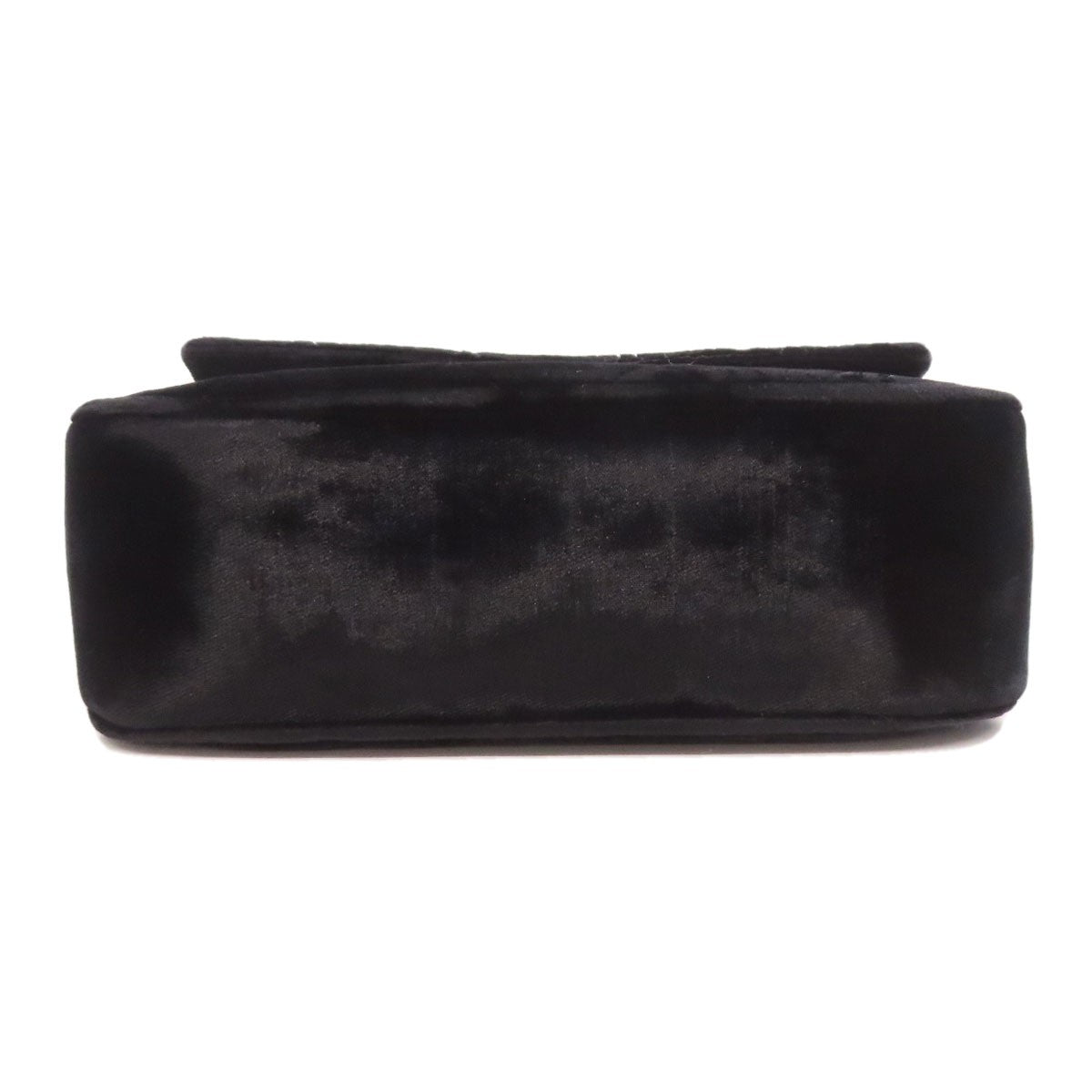 Velor CHANEL COCO Mark GoldHardware Shoulder Bag