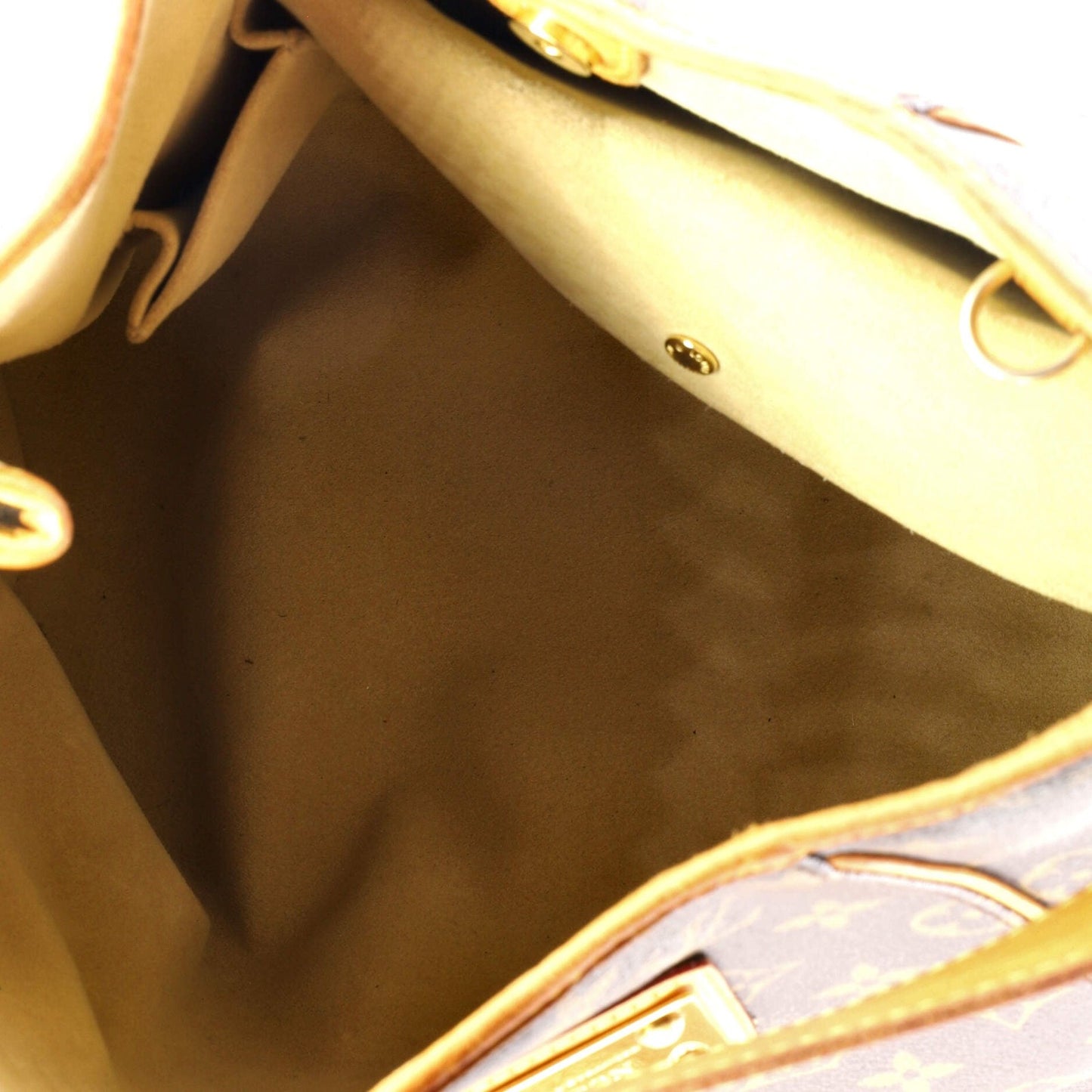 Louis Vuitton Galliera Handbag Monogram Canvas Pm