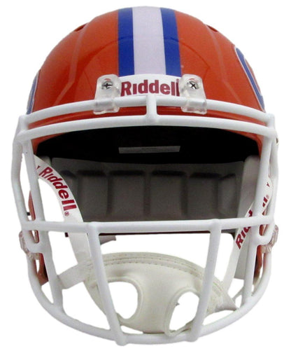 D. J. Lagway Signed/Inscr Orange Full Size Replica Helmet Florida Jsa 197051