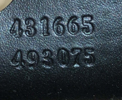 Gucci Sylvie Top Handle Bag Guccissima Leather With Applique Medium