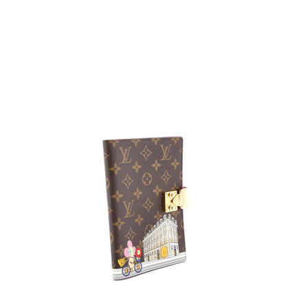 Louis Vuitton Paul Notebook Cover Limited Edition Vivienne Xmas Monogram Canvas