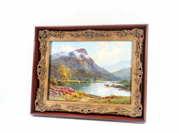 Alfred Fontville De Breanski Jr. Original Oil Painting 