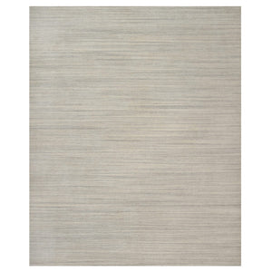 12'X14'9" Beige Plain Modern Design Hand Loomed Undyed Wool Oversized Rug