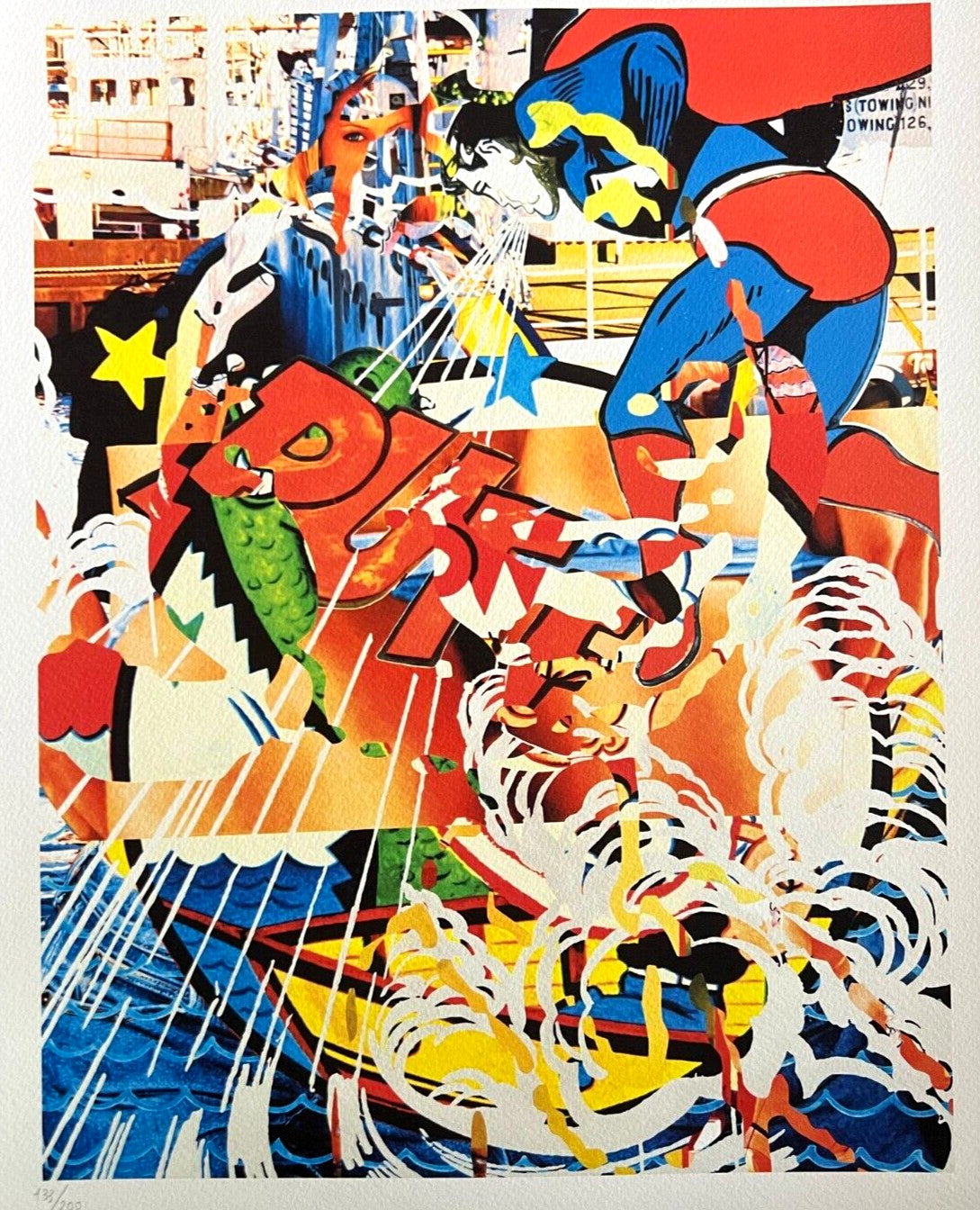 Jeff Koons Lithograph Mori Museum Coa Numbered Limited 200