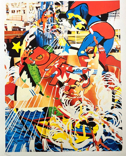 Jeff Koons Lithograph Mori Museum Coa Numbered Limited 200