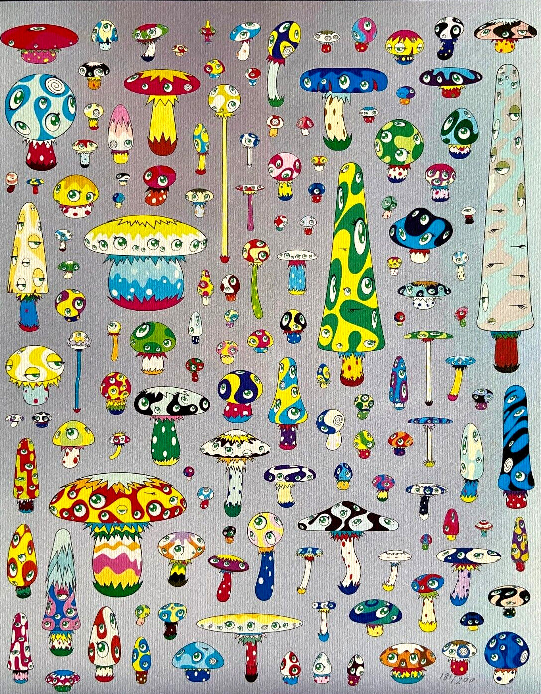 Takashi Murakami Lithograph Mori Art Museum Numerata Limitata