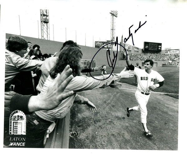 Carl Yastrzemski Autographed 8X10 Baseball Photo