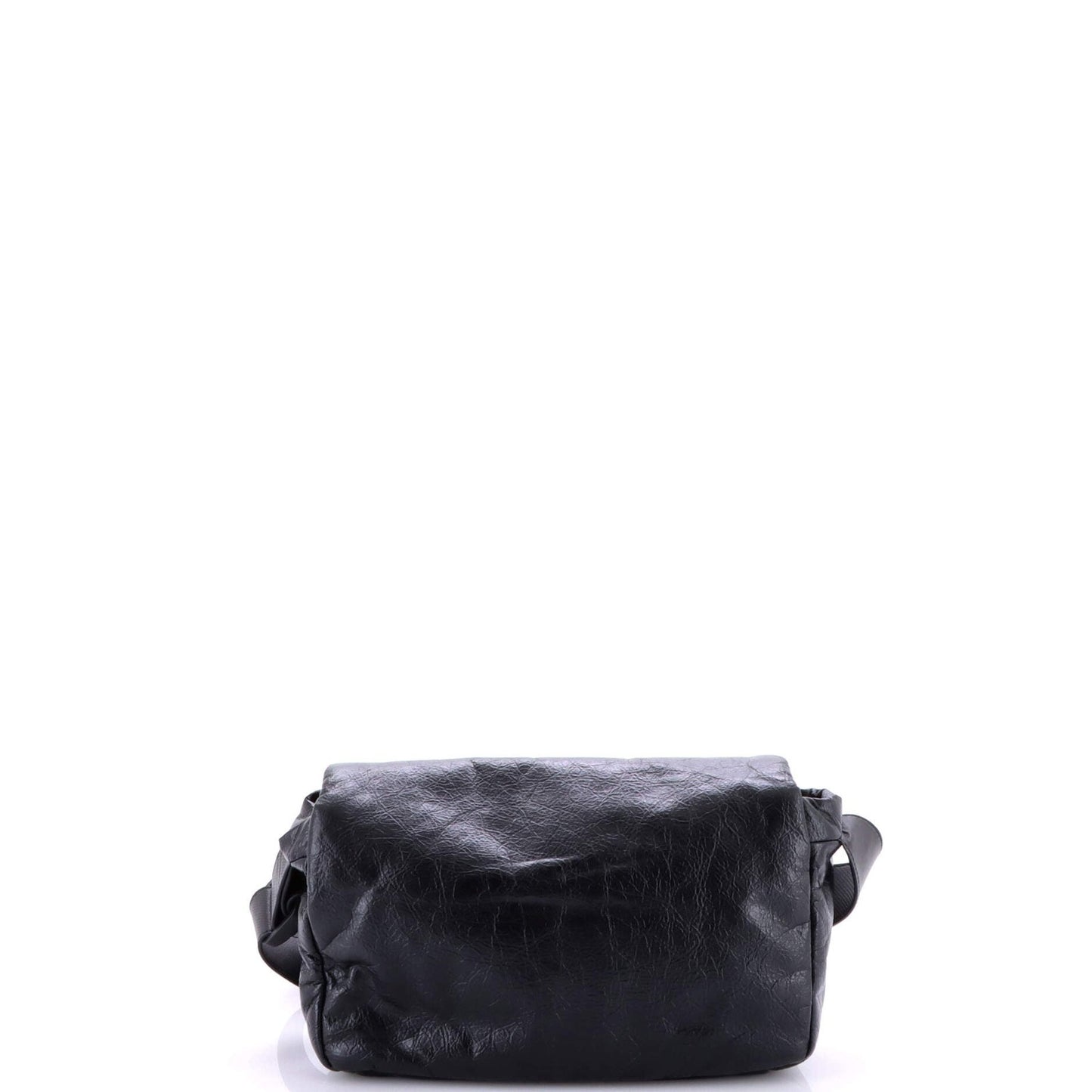 Balenciaga Monaco Messenger Flap Bag Leather Small