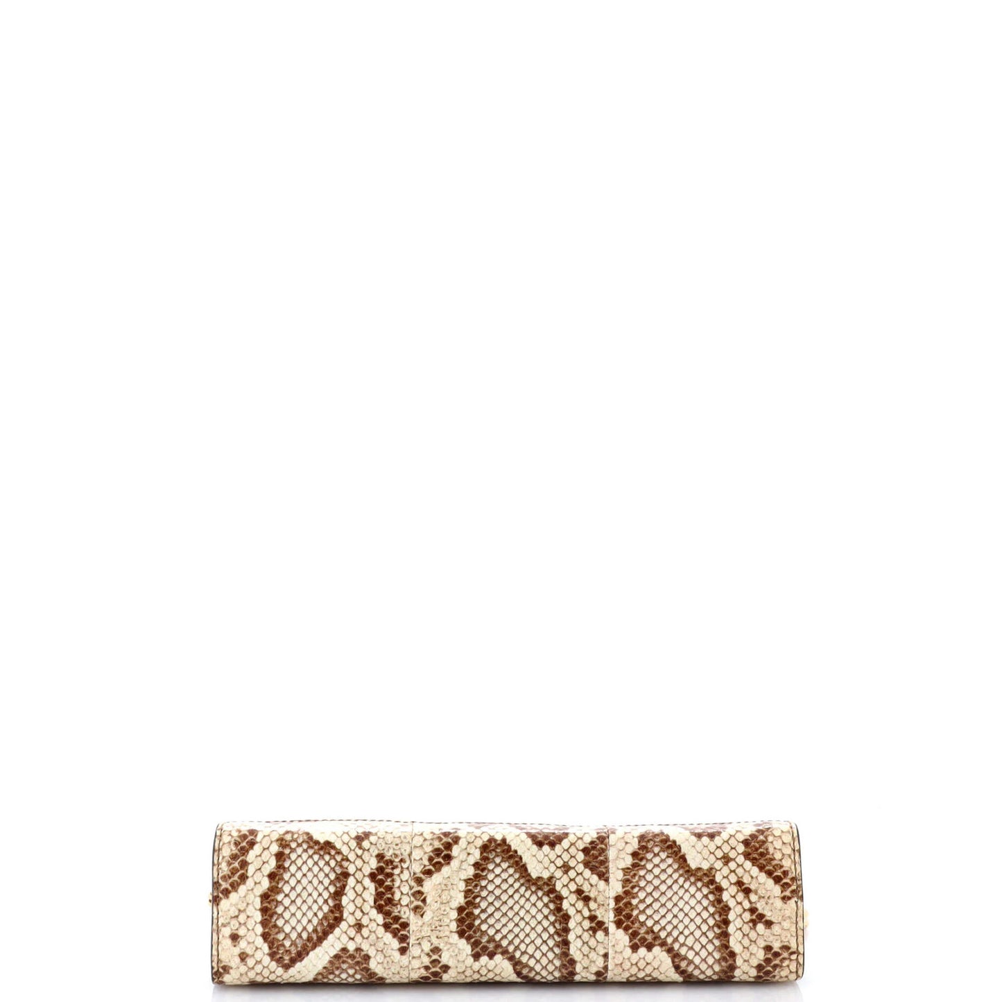 Gucci Ophidia Chain Shoulder Bag Raffia With Snakeskin Small